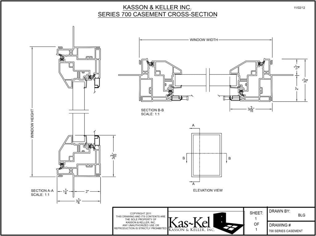 700 Casement | Echoshield Windows